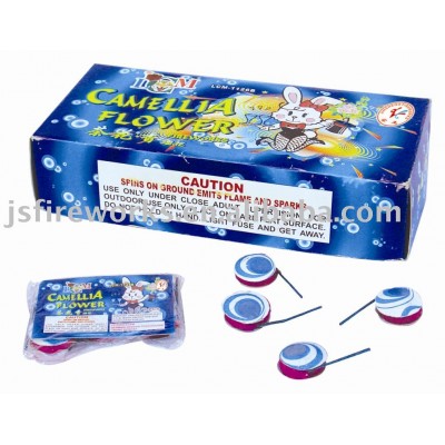 High Quality Fashion Camellia Flower Consumer Toy Fireworks